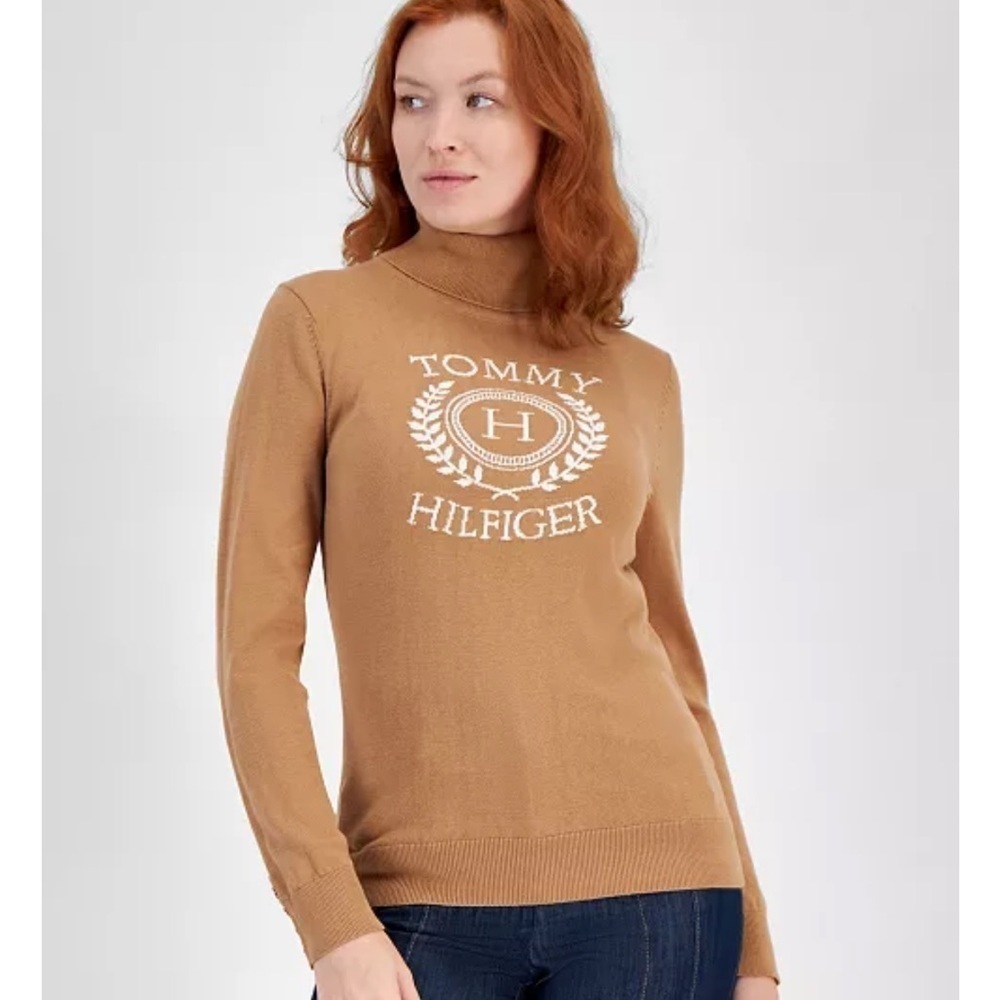 Tommy Hilfiger
Women's Crest Stella Turtleneck Sweater